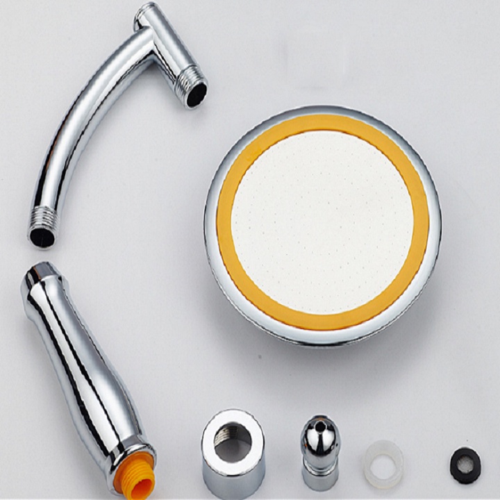 Bộ vòi hoa sen tăng áp lớn bát sen bản rộng 15 cm VHS04