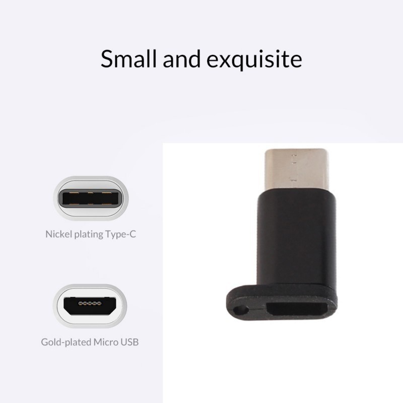 Dây cáp chuyển đổi cổng type C sang Micro USB 24mm * 14mm chuyên dụng