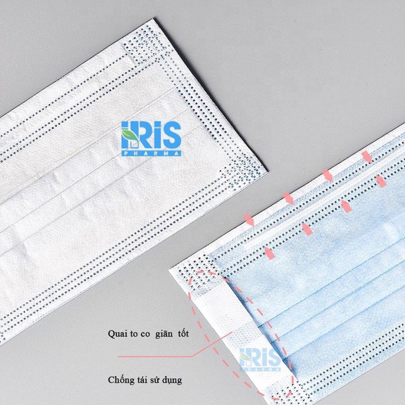 Khẩu trang y tế không đau tai 4 lớp kháng khuẩn | BigBuy360 - bigbuy360.vn