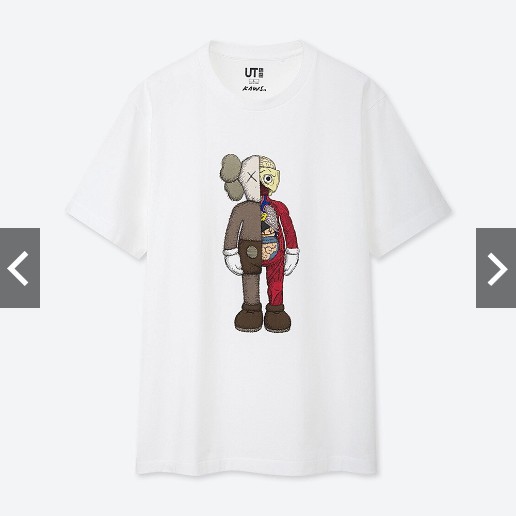 Áo thun  form rộng trắng hoạt hình KAWS nam nữ unisex oversize tay lỡ cổ tròn tee | Lee Hoàng Group | BigBuy360 - bigbuy360.vn