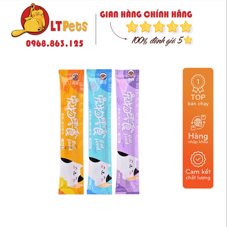 Súp thưởng cho mèo cưng Cat Food- soup thưởng