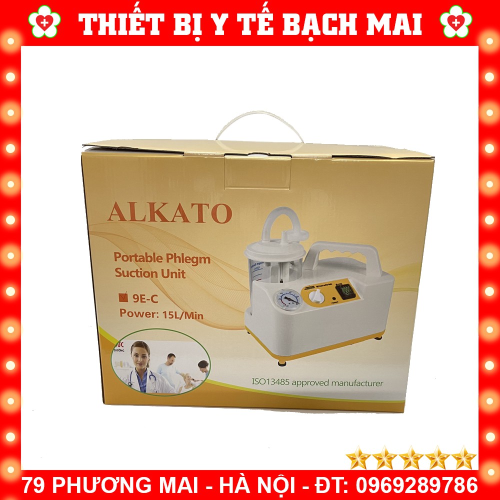 Máy Hút Dịch Mũi Họng 1 Bình ALKATO KD-3090C1 [Mẫu Mới 9E-C]