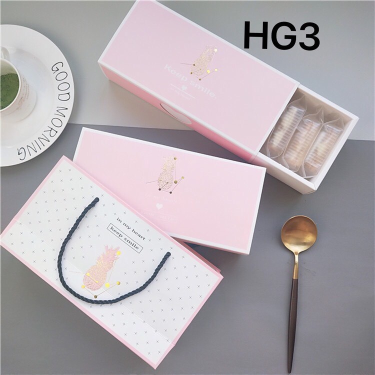 Hộp đựng bánh quy/kẹo nougat HG3