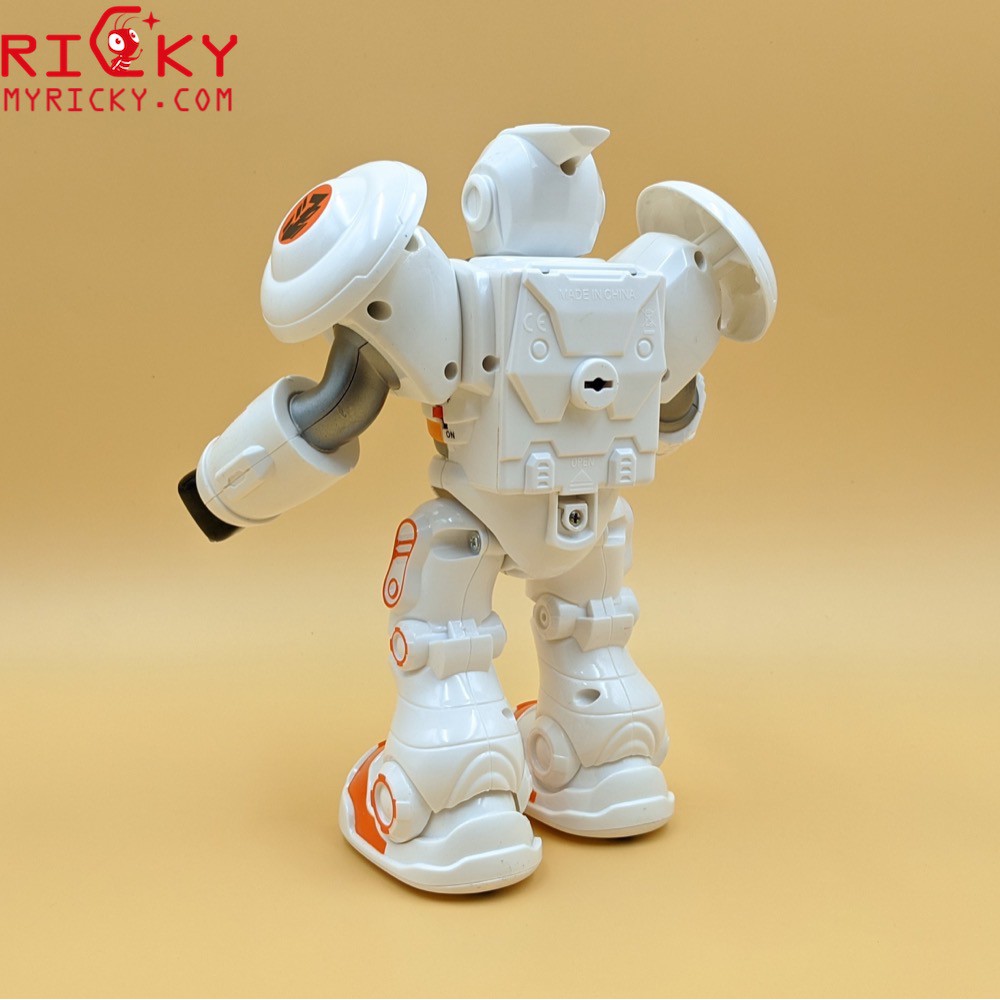 Robot đèn nhạc vui nhộn, bắn đạn cao su