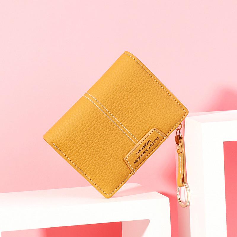 Ví Ngắn JASMIN NOIR Cho Nữ Bằng Da PU Thời Trang Tiêu Chuẩn Đựng Tiền Xu