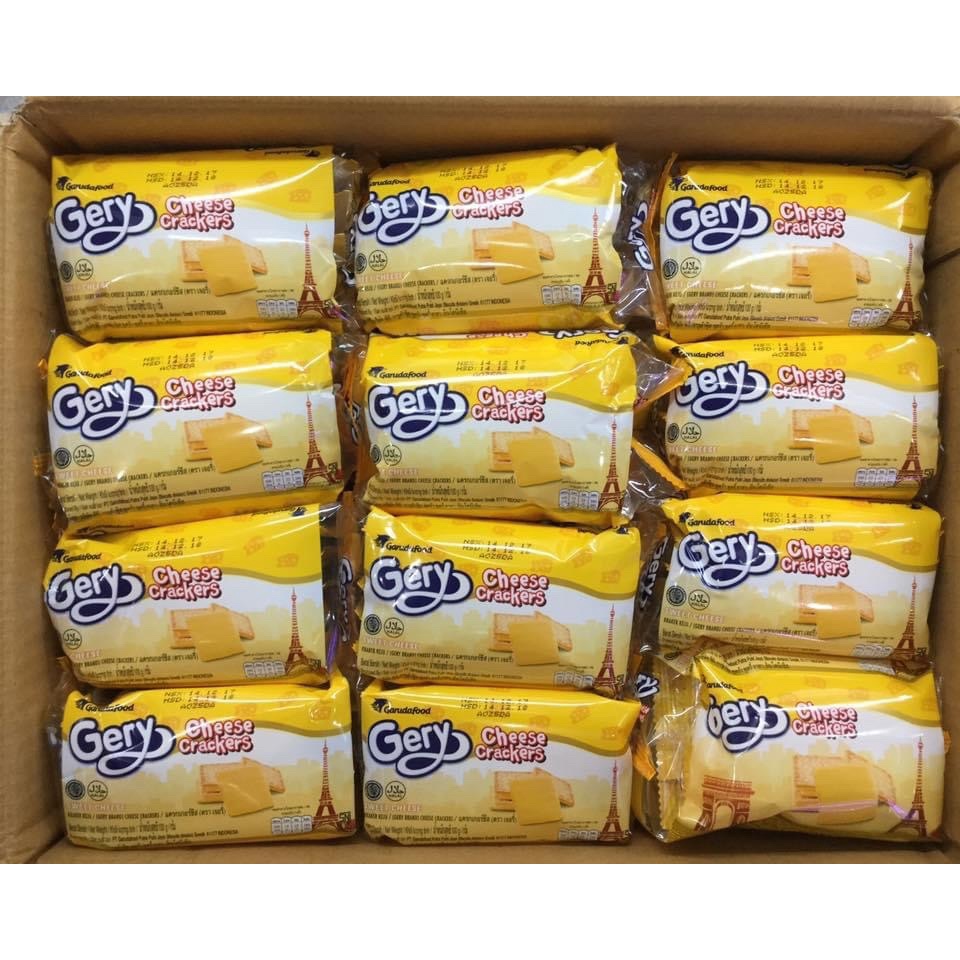 Bánh Quy Phô Mai Gery Cheese Crackers