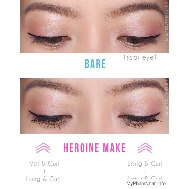 [NỘI ĐỊA NHẬT] Mascara chuốt mi THẦN THÁNH Kissme Heroine