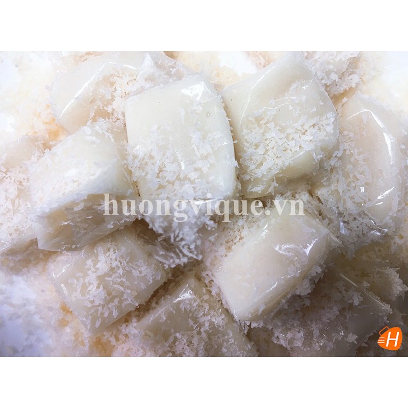 Kẹo Dừa Sáp Hoa Tuyết Nguyên Chất - Hủ 400g - Đặc Sản Bến Tre