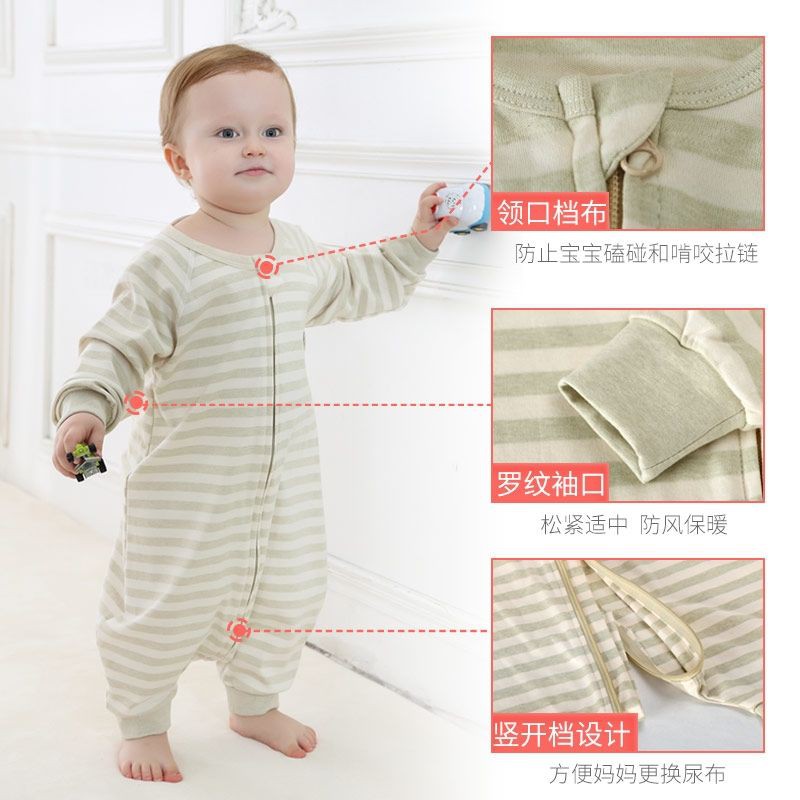 Túi Ngủ Vải Cotton Mỏng Thoáng Khí Thời Trang Mùa Hè Cho Bé