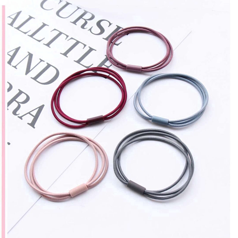 Dây Buộc Tóc Co Dãn Thời Trang Giản Dị Cho Nữ