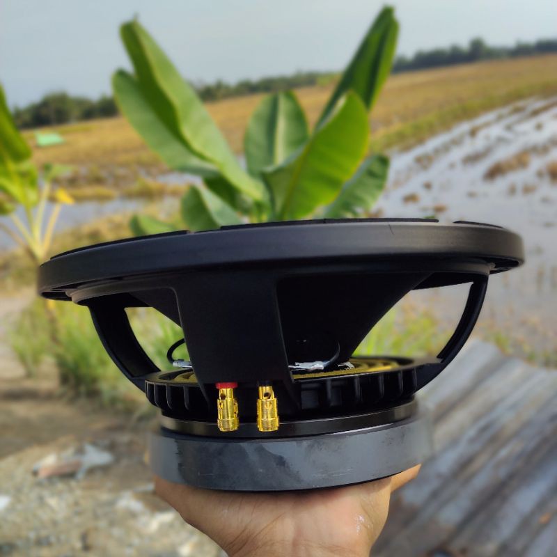 Bass RCF 2.5 Coil 65 Từ 156 Sườn Đúc Màng Giấy 2 Gân