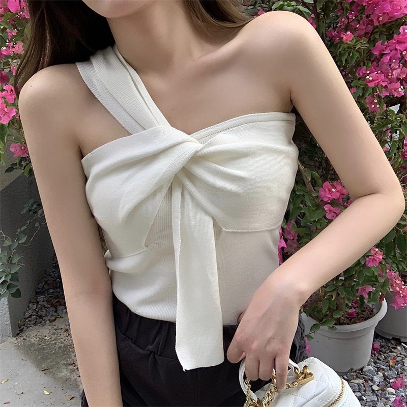 Áo Hai Dây Dáng Ngắn Màu Đỏ Rượu Gợi Cảm Thời Trang Mùa Hè wd2521 | BigBuy360 - bigbuy360.vn