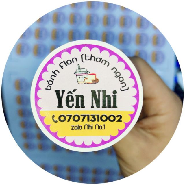 In Logo Decal Tem Sticker