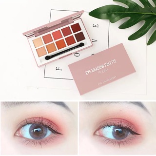 Bảng phấn mắt 10 ô Lameila chất mịn, bám da