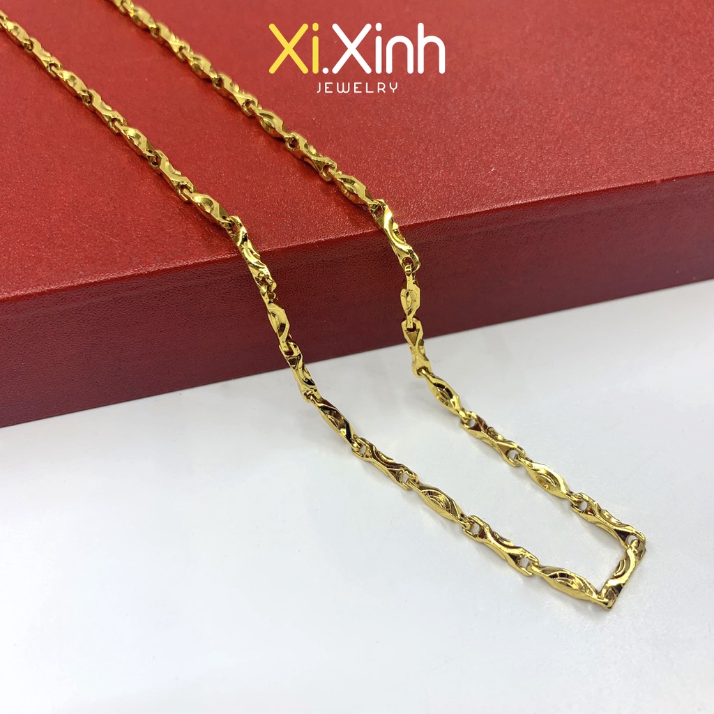 Dây chuyền trúc xi mạ vàng 24k - D23