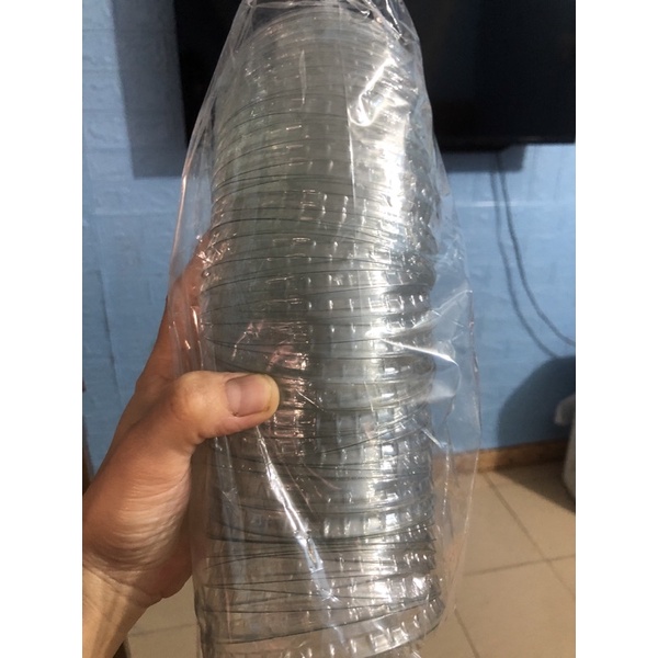 50 Nắp Vồng, Nắp Cầu Phi 93 Đậy Cốc Pet, Phi 95 Đậy Cốc Nhựa Pp 350Ml, 500Ml, 700Ml