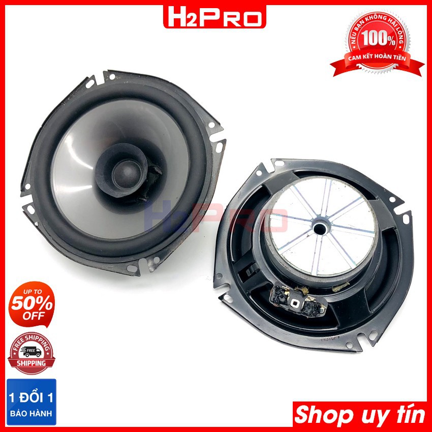 [RẺ VÔ ĐỊCH] Đôi loa toàn dải bãi bass 14 H2Pro, vành 15.5cm, 60W-8 ôm, từ 80-côn 30.5mm, loa toàn giải xịn bass ấm, lời