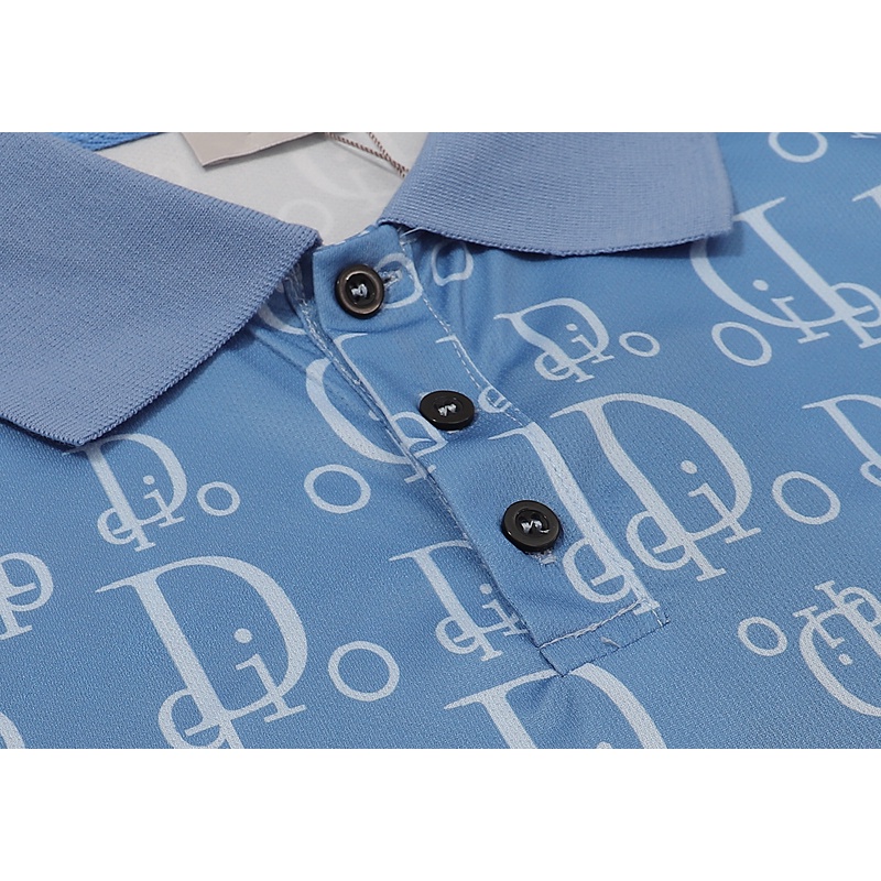 Di &amp; &amp; OR--- Áo Thun polo Thêu Hình Ong Nhỏ Đơn Giản Không Đối Xứng Thời Trang Mùa Hè Dễ Phối Đồ