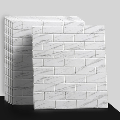 Xốp dán tường giả gạch 3D - Khổ lớn 35x30cm - Hàng loại 1