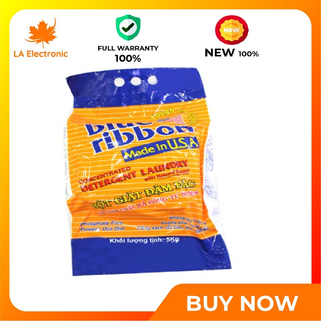 Bột Giặt Đậm Đặc Blue Ribbon 5kg Nhập Khẩu Mỹ