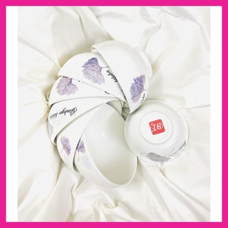 Bộ 10 chén ăn cơm , bộ 10 bát ăn cơm,chén ăn cơm sứ họa tiết hoa dây leo- kèm hộp sang trọng