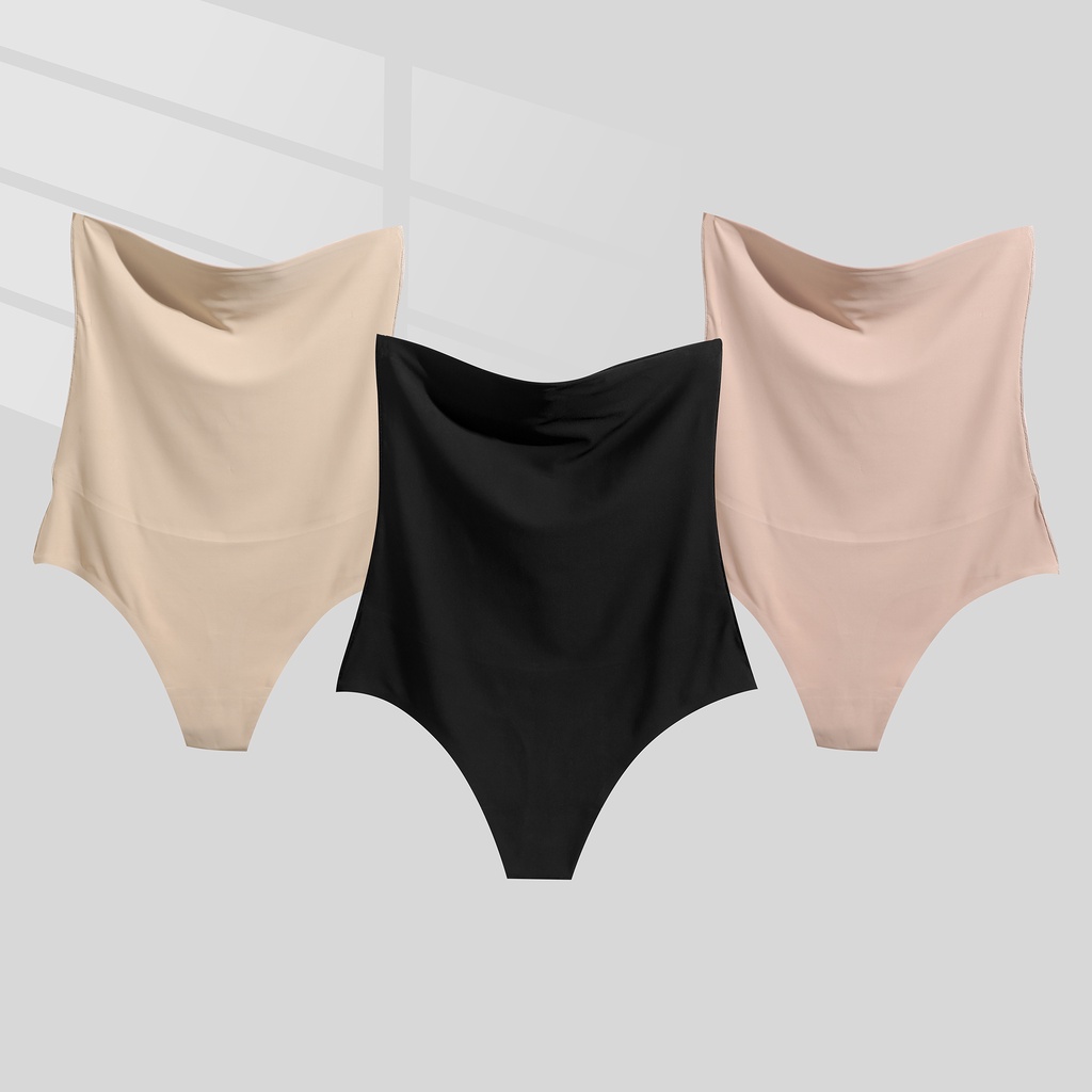 Cute Byte Quần Lót Lọt Khe Lưng Cao Định Hình Cơ Thể Dễ Thương Cho Nữ