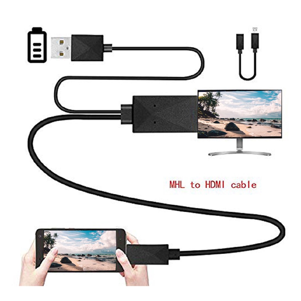 Đầu Chuyển Đổi Micro Usb Mhl Sang Hdmi 1080p Hd Tv