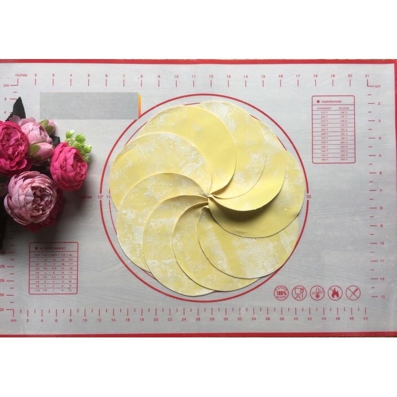 Vỏ Bánh Gối, Sét 50 Vỏ Bánh Gối Tươi Loại 1 Mềm Ngon, Làm Bánh Gối Vô Cùng Tiện Lợi, Ship Hỏa Tốc Hà Nội