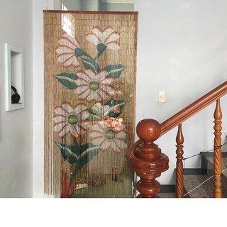 mành tre Mành Trúc Bách Tín Rèm Tre Hình Hoa Cúc