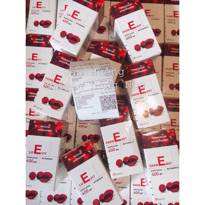 Vitamin E đỏ 400mg Nga | BigBuy360 - bigbuy360.vn