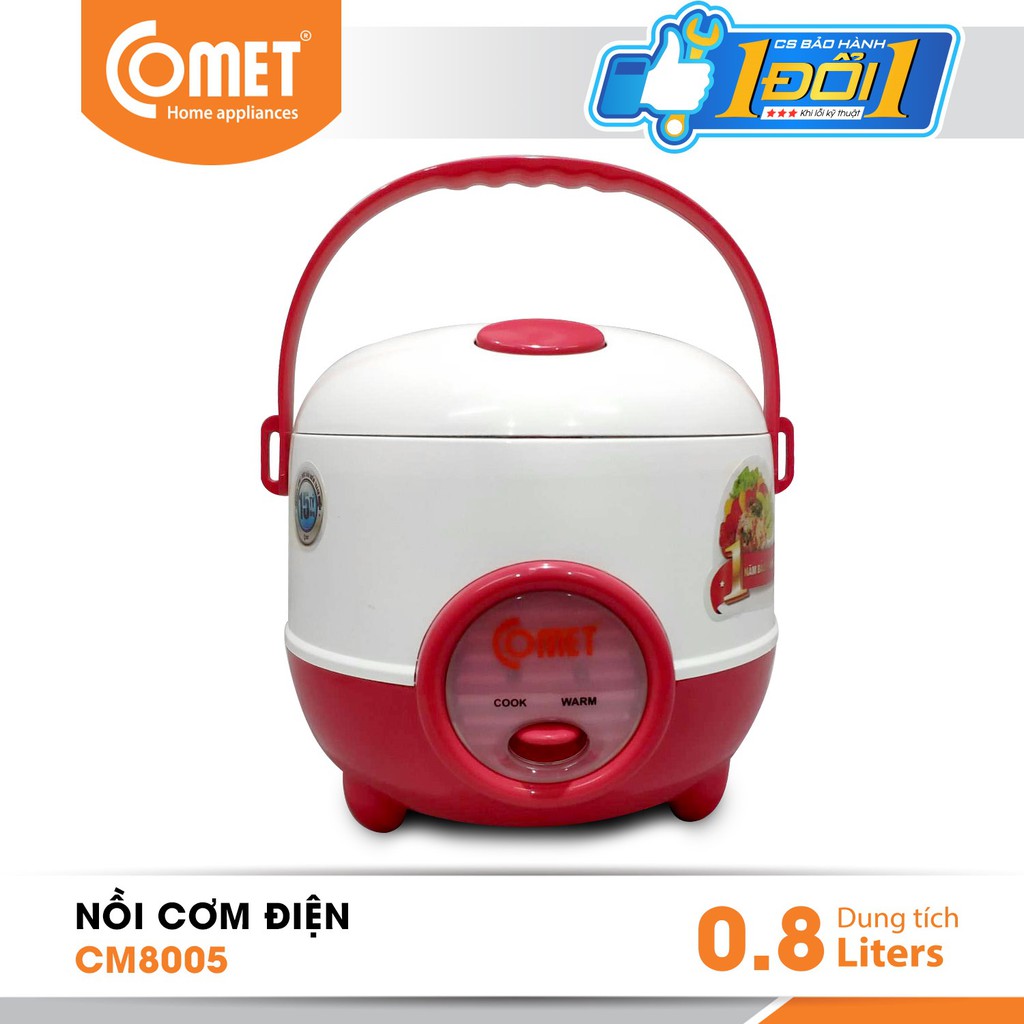 Nồi cơm điện nắp gài COMET CM8005 0.8L - 350W #2