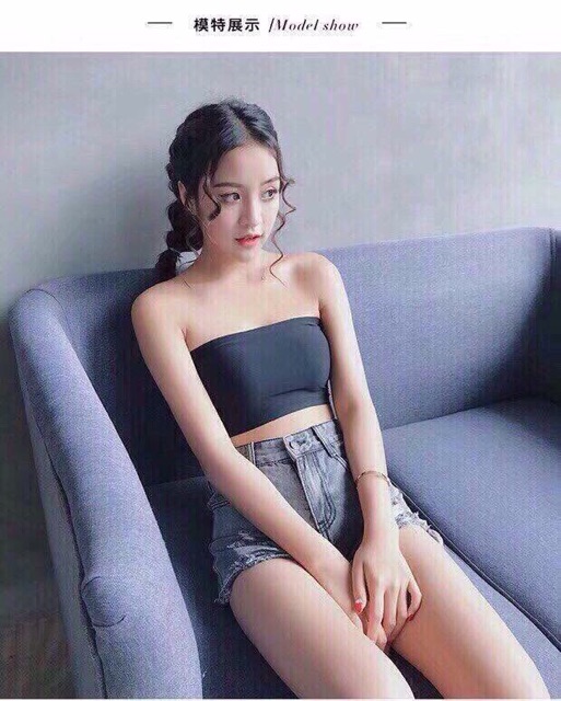 Áo bra ống chất su mềm mịn ( size: 45-55kg) | BigBuy360 - bigbuy360.vn