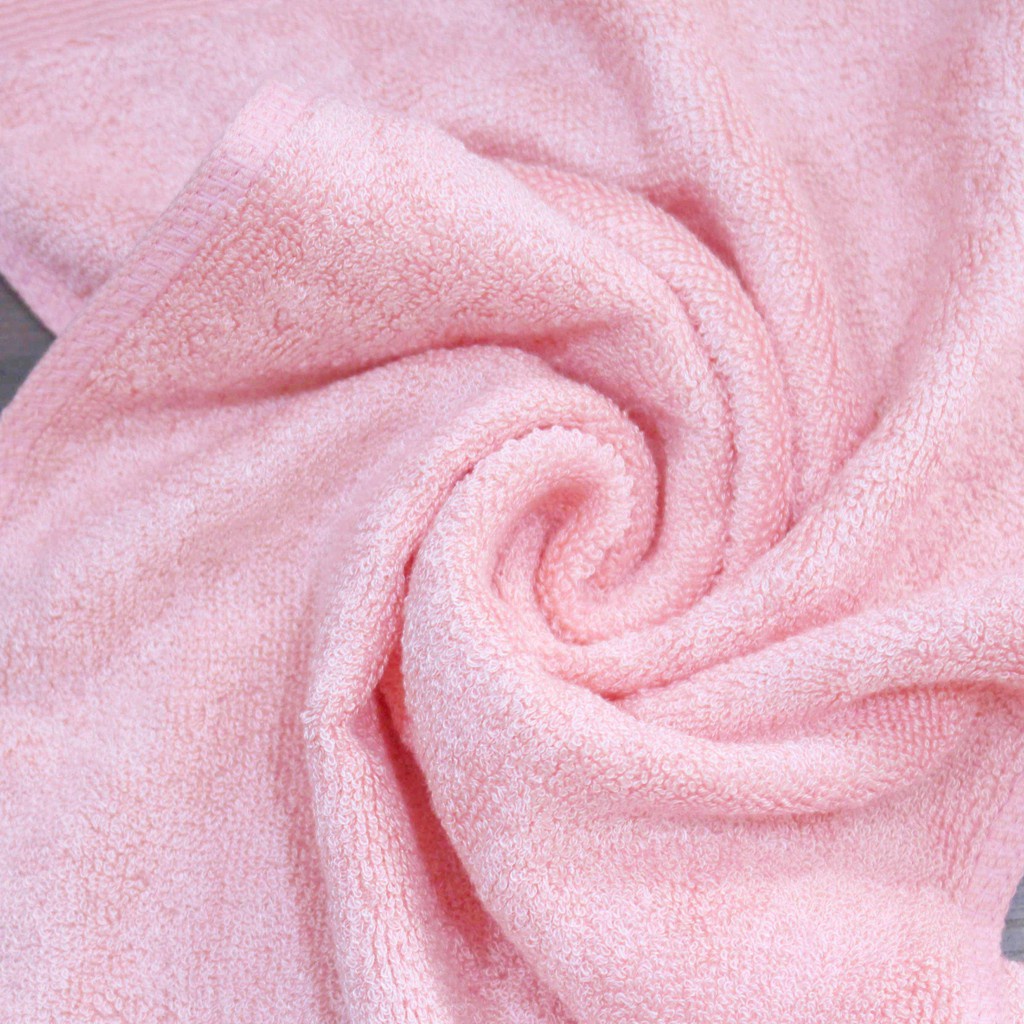 Khăn Mặt Sợi Tre BamBoo Cao Cấp 30x50 cm Mềm Mịn, Dày Dặn, Thấm Hút Tốt, Không Phai Màu, Không Hôi Nhớt