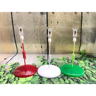 wobbler để bàn,wobbler để bàn kẹp mica,đế để bàn