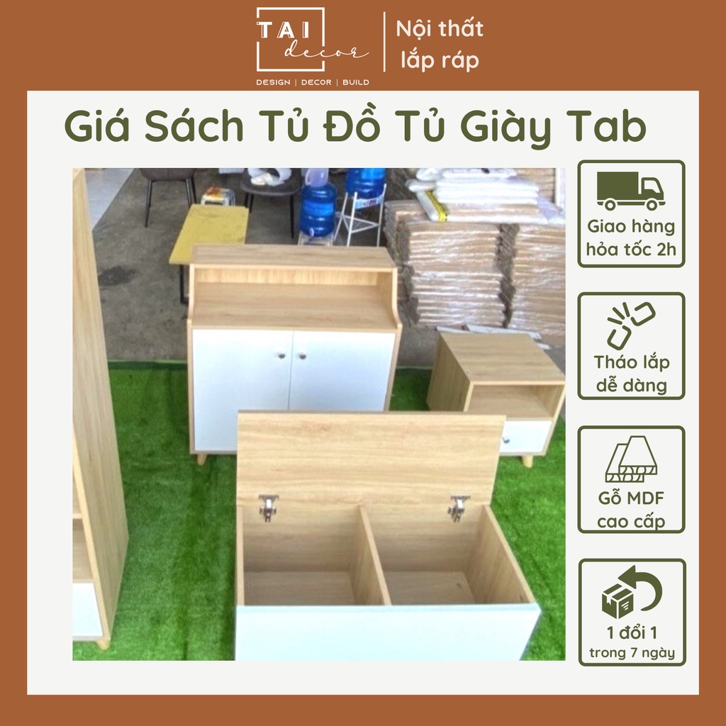 Giá Sách Tủ Đồ Tủ Giày Tab Đầu Giường Trang Trí Nhà Cửa Tối Giản Hiện Đại