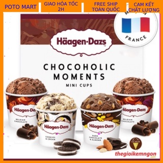 Kem Haagen-Dazs Nhập Khẩu Pháp Nhiều vị 100ml