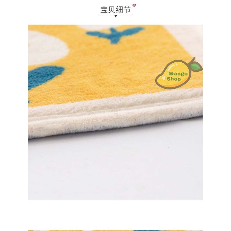 [ CAO CẤP] Thảm bông Cashmere Nice Day mềm mịn trải phòng tắm ( thảm lau chân )