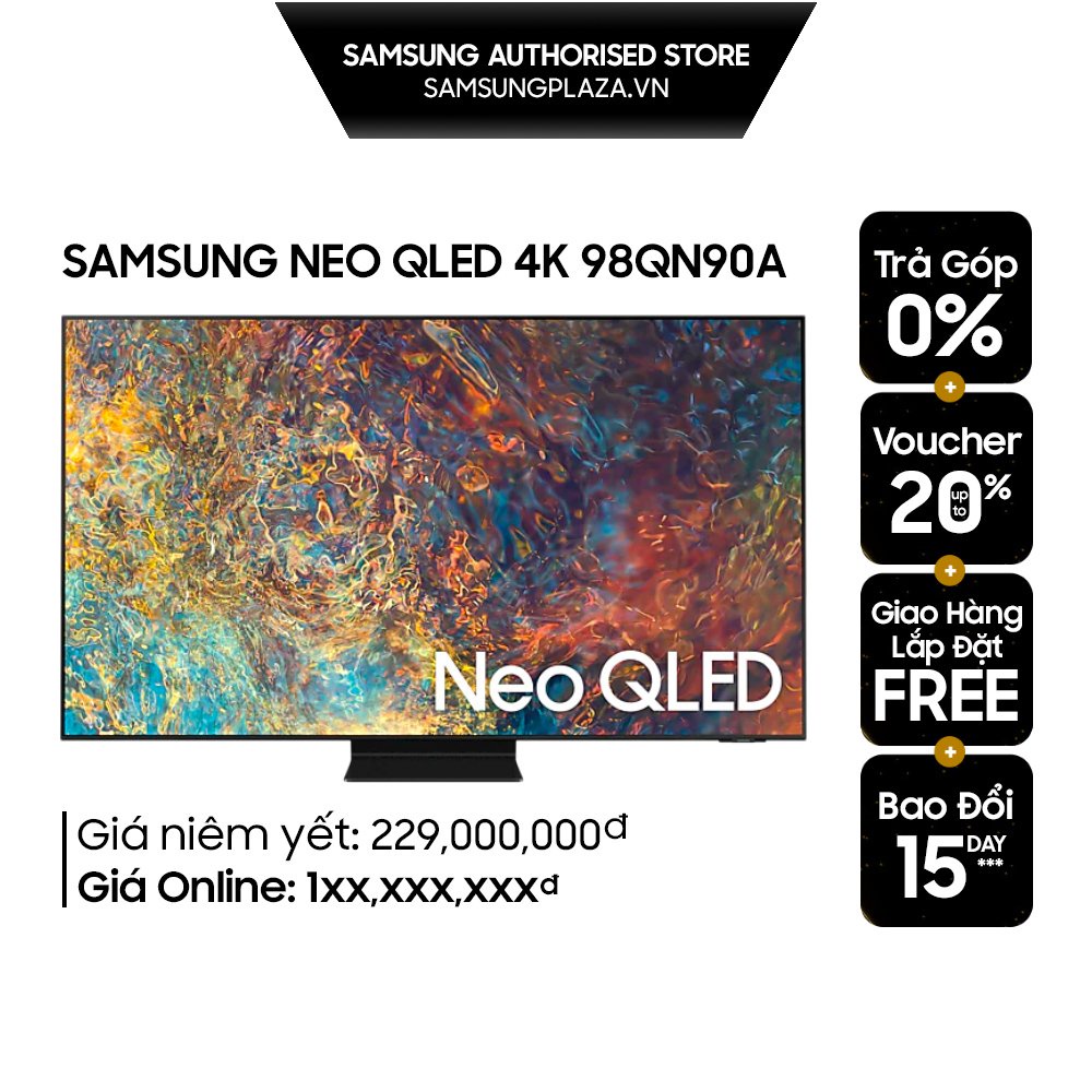 Smart Tivi Neo QLED 4K 50 inch Samsung QA50QN90AAKXXV
