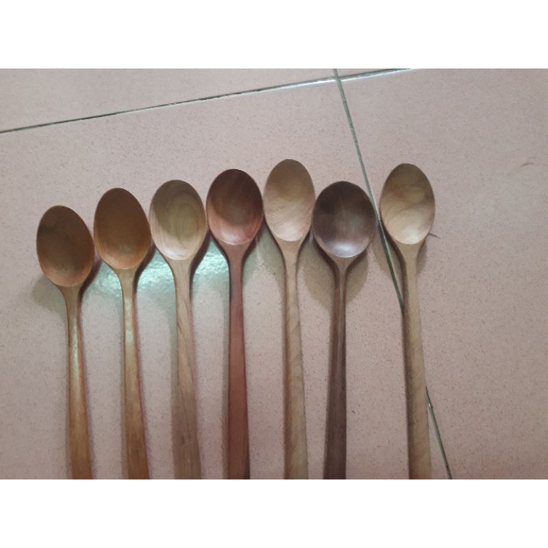Muỗng Gỗ, Thìa Gỗ Ăn Cơm Gỗ Hương Mộc Tự Nhiên KHÔNG HÓA CHẤT