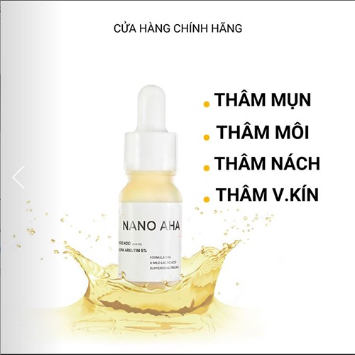 ✅  Serum Nano Aha Khử Thâm Nano Aha - 7 Ngày Hiệu Quả
