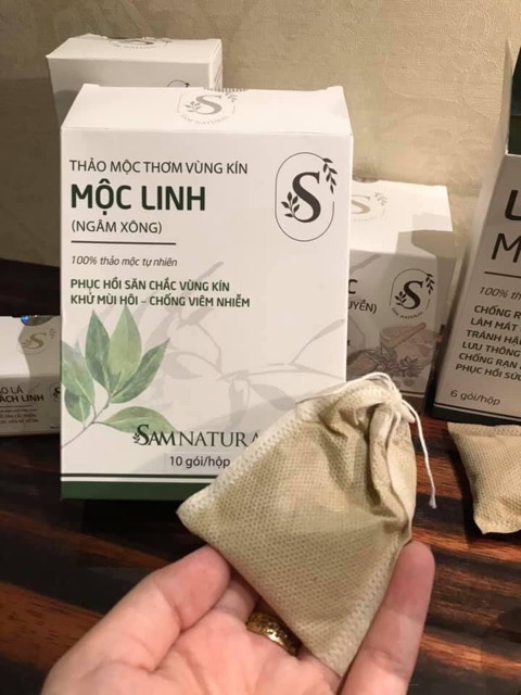 Thảo Mộc ngâm xông làm thơm vùng kín Mộc Linh - Sam Natural