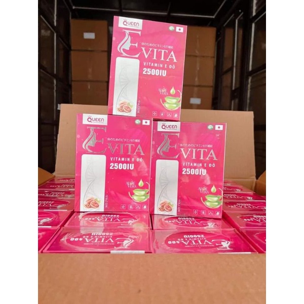 Viên Uống Sáng Đẹp Da Vitamin E Đỏ 2500IU