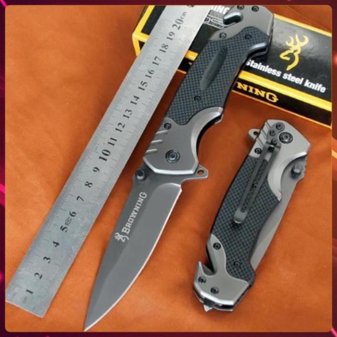 Dao Phượt, Dao Gấp Du Lich Cao Cấp Gọt Hoa Quả Bỏ Túi Browning FA 45, X49,18, 46, 18-1.