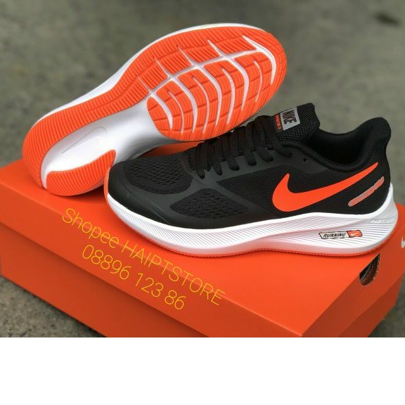 Giày Running Nike Zoom Pegasus 7X Orange/Black/White (20) Nữ [Chính Hãng - FullBox]