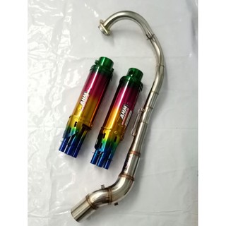 Pô 6 nòng ahm xoay full cổ 2 khúc vảnh cao..ex 150, sirius, wave,dream..