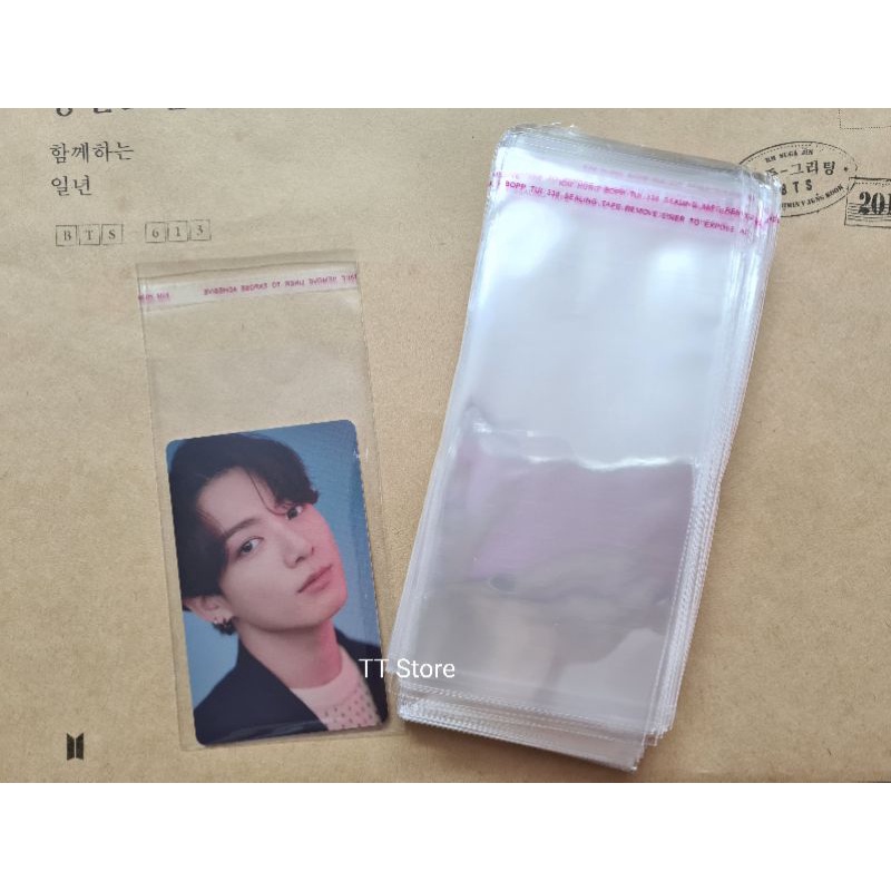 [SỈ] Sleeve card dán trong suốt, Bọc thẻ bài, bọc đựng card Kpop, anime
