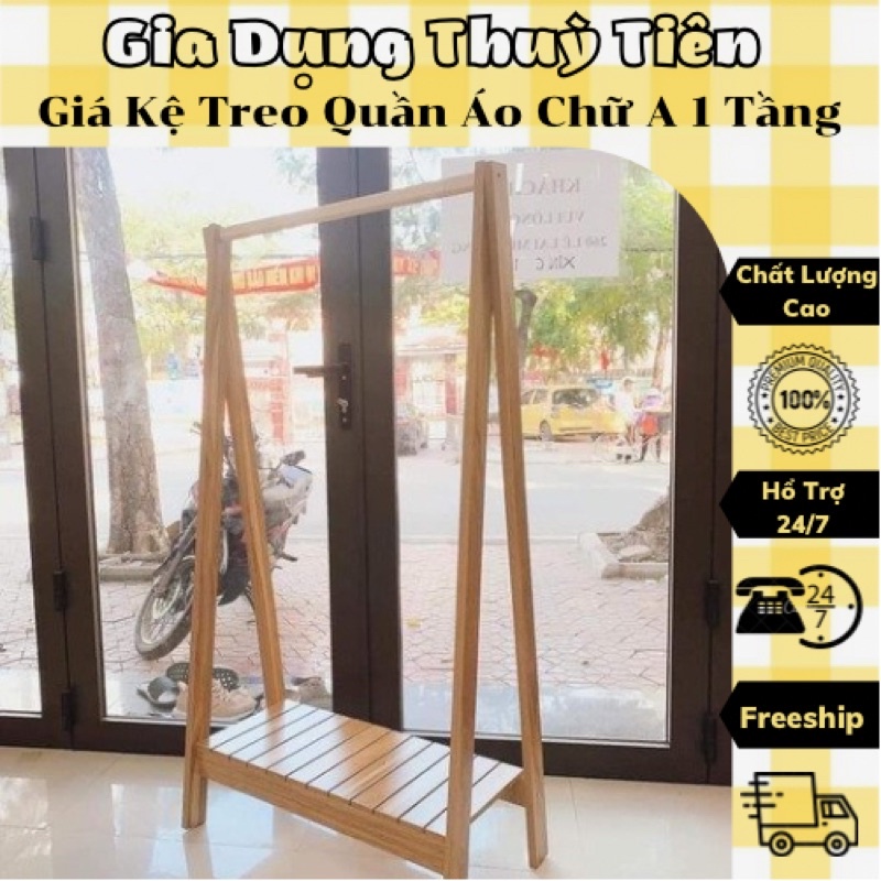 Giá Kệ Treo Quần Áo Chữ A 1 tầng