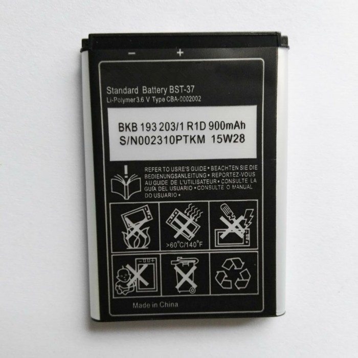 Pin SE BST-37 cho Sony Ericsson W350i, K750i, W800i W810i K618 Z710