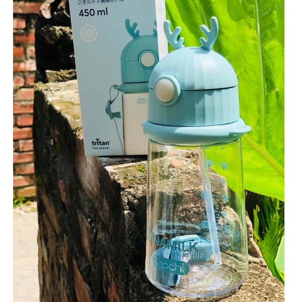 Bình nước siêu xinh cho bé Inochi 450ml