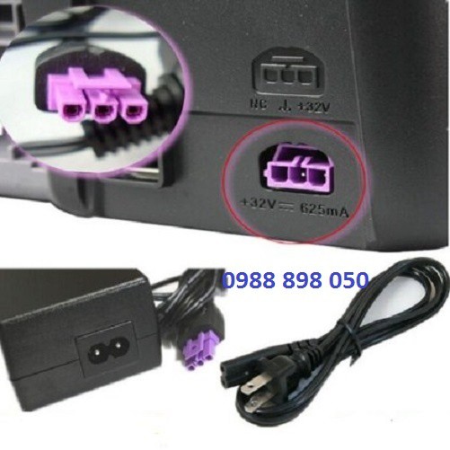 Adapter Original HP 32V 625mA For HP Deskjet F4210 F4230 F4235 F4240 F4250 F4272 F4273 F4274 F4275 F4280 F4283